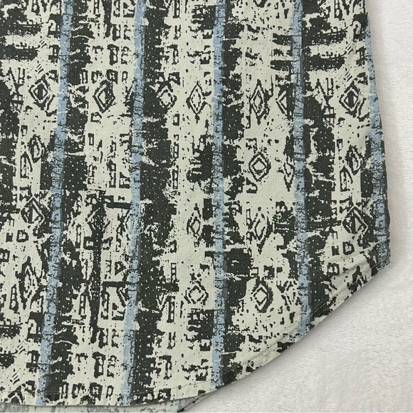 Vintage 90s Permit Surfer Skater Mint Green Casual Button Up S/S Shirt Mens L - Picture 4 of 8